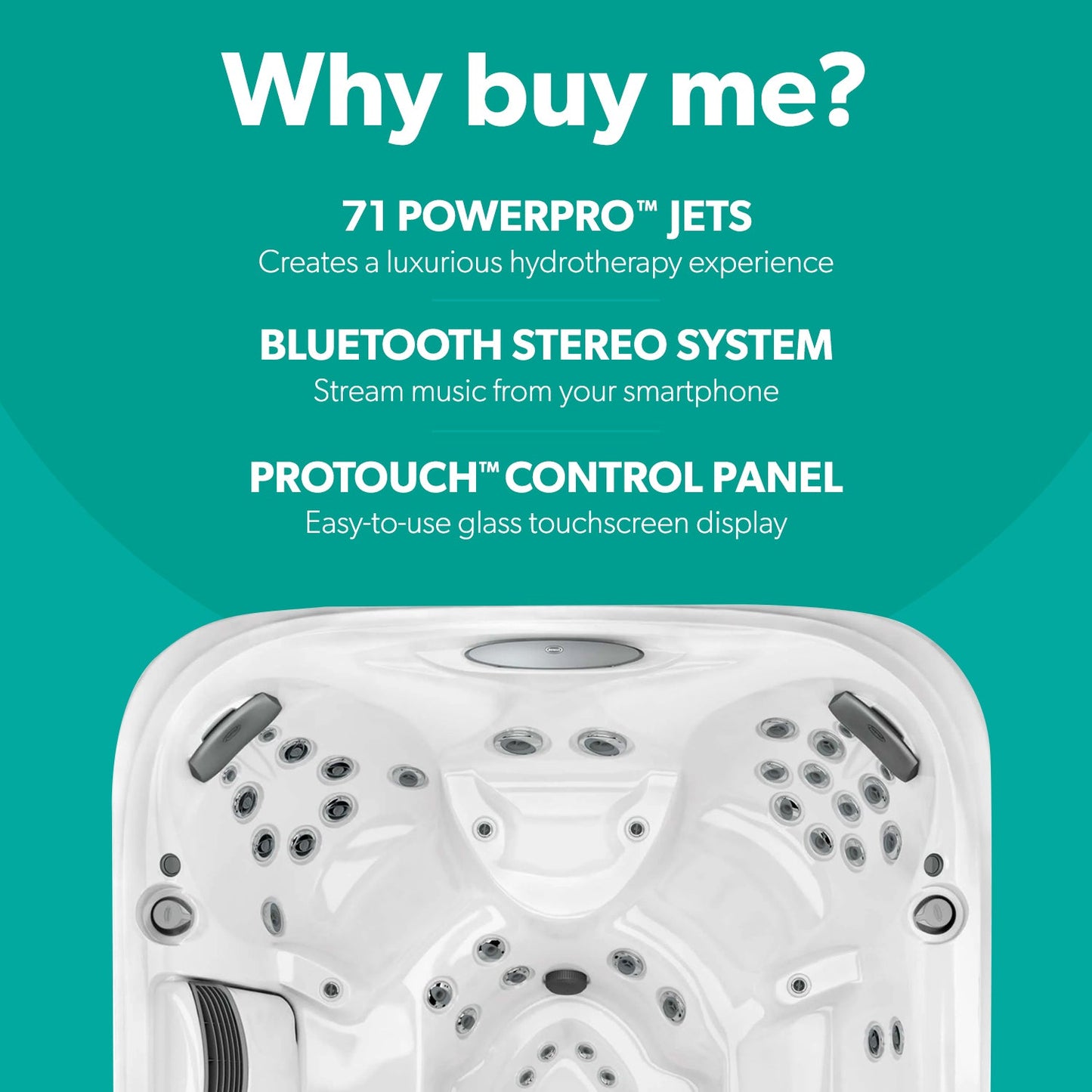  Jacuzzi® J495IP™ - 8-9 Person Hot Tub