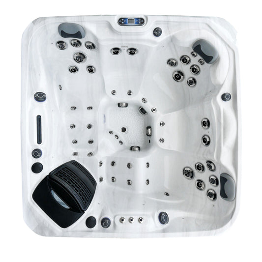  Outdoor Companion - 5 Person Hot Tub With 2 Loungers