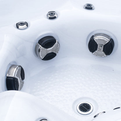  Outdoor Companion - 5 Person Hot Tub With 2 Loungers