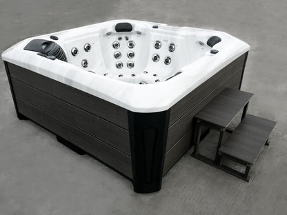  Outdoor Santorini - 5 Person Hot Tub With 1 Lounger